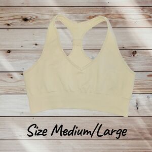 Beige Women's Sports Bra